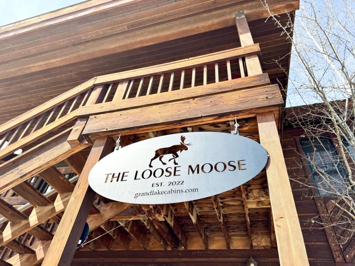 The Loose Moose Lodge #2 At Downtown Grand Lake Esterno foto